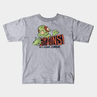 Vegan Zombie Kids T-Shirt